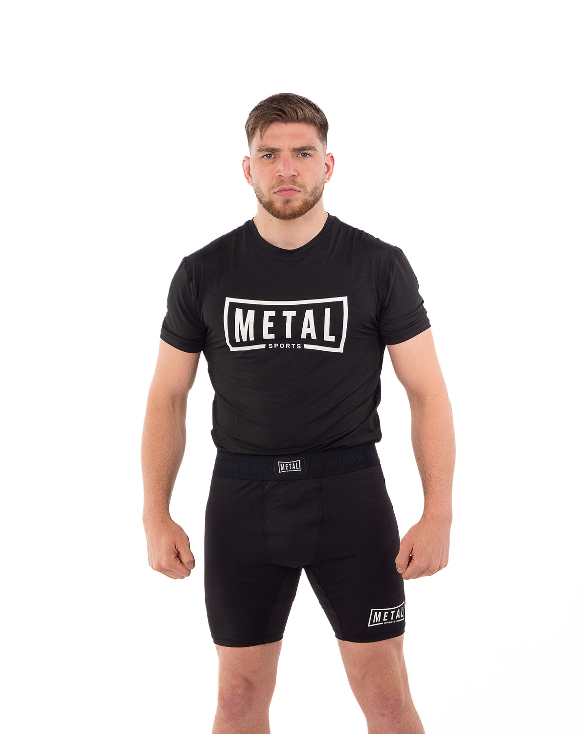 SHORT DE COMPRESSION HOMME NOIR