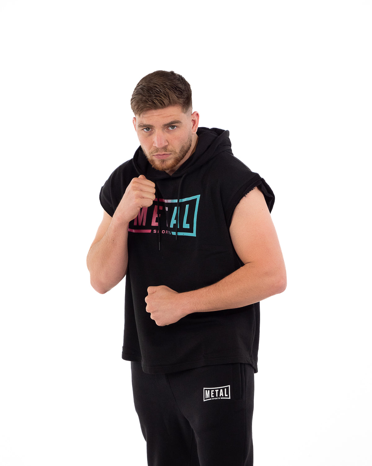 MIAMI VIBE SLEEVELESS HOODIE
