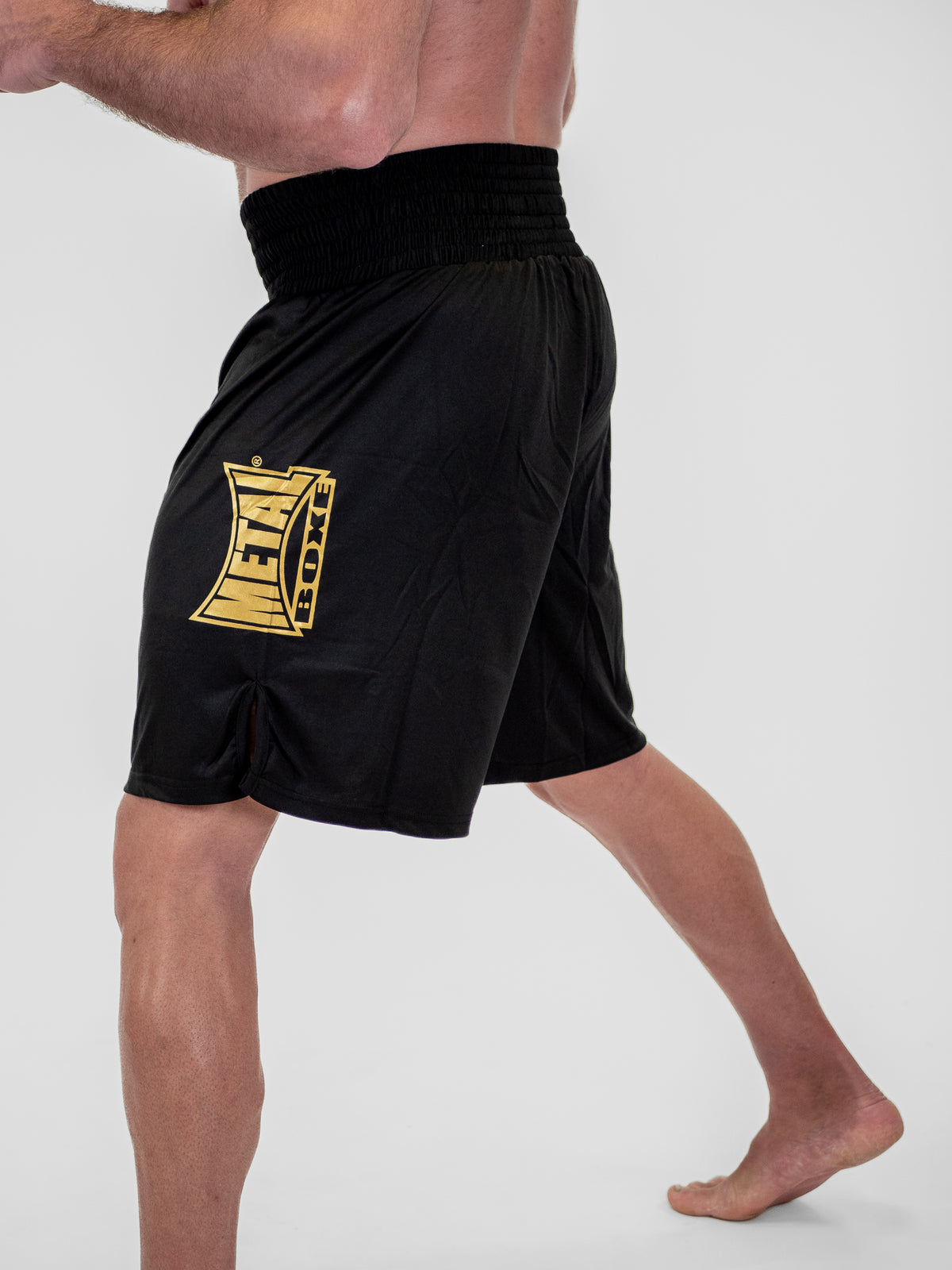 SHORT DE BOXE WATER NOIR