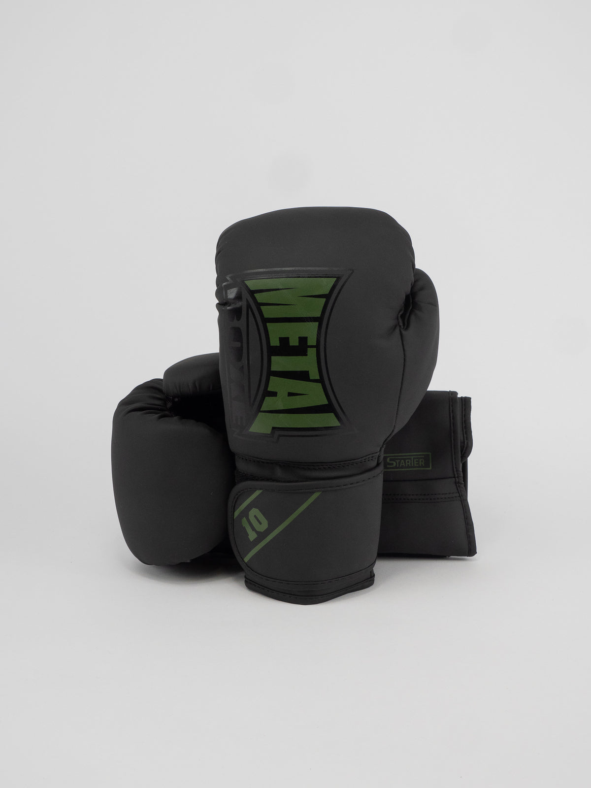 GANTS DE BOXE STARTER NOIR KAKI