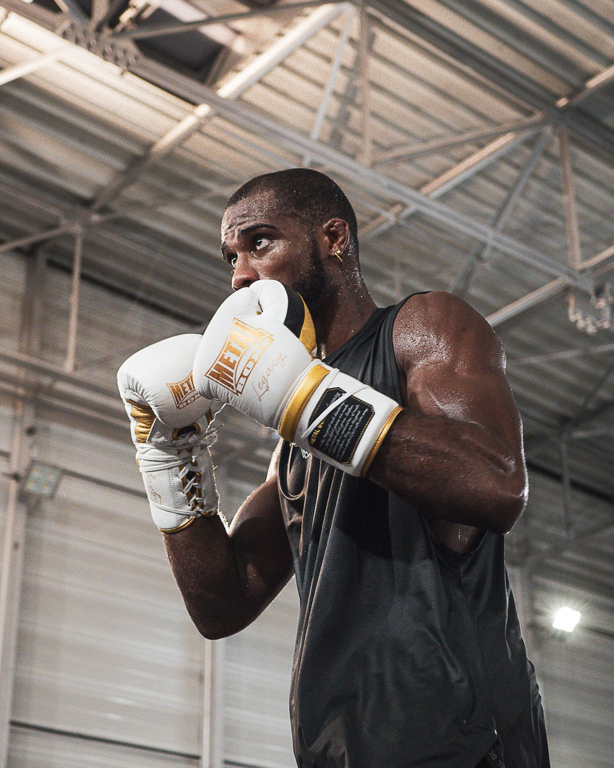 LEGACY WHITE FOAM BOXING GLOVES