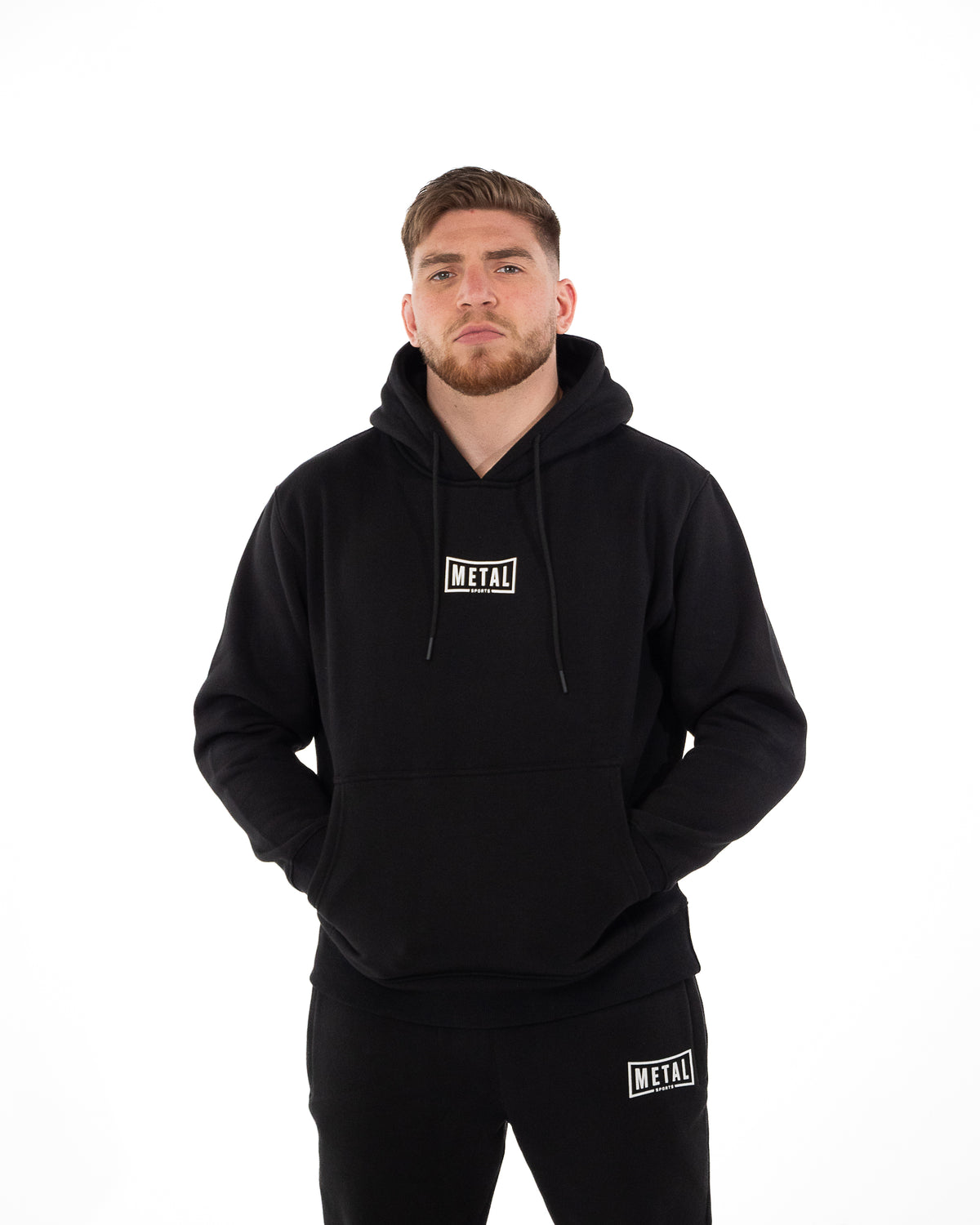 HOODIE COTON NOIR