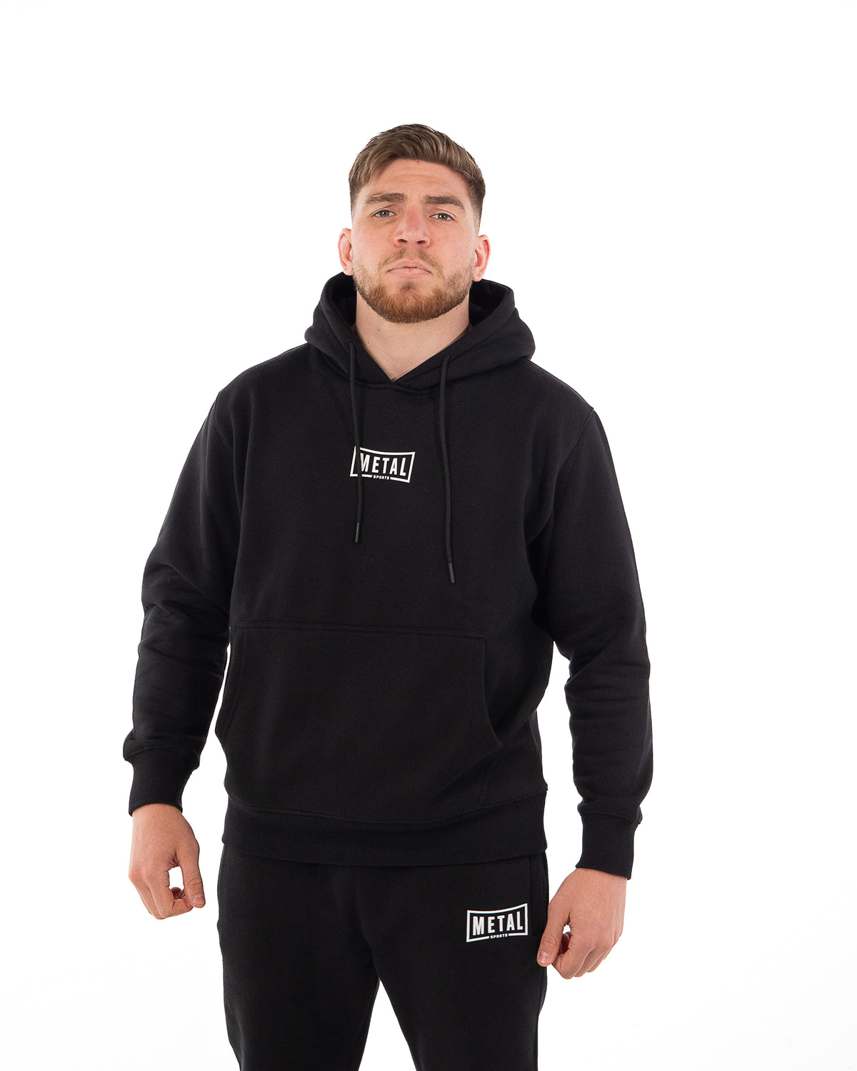 HOODIE COTON NOIR