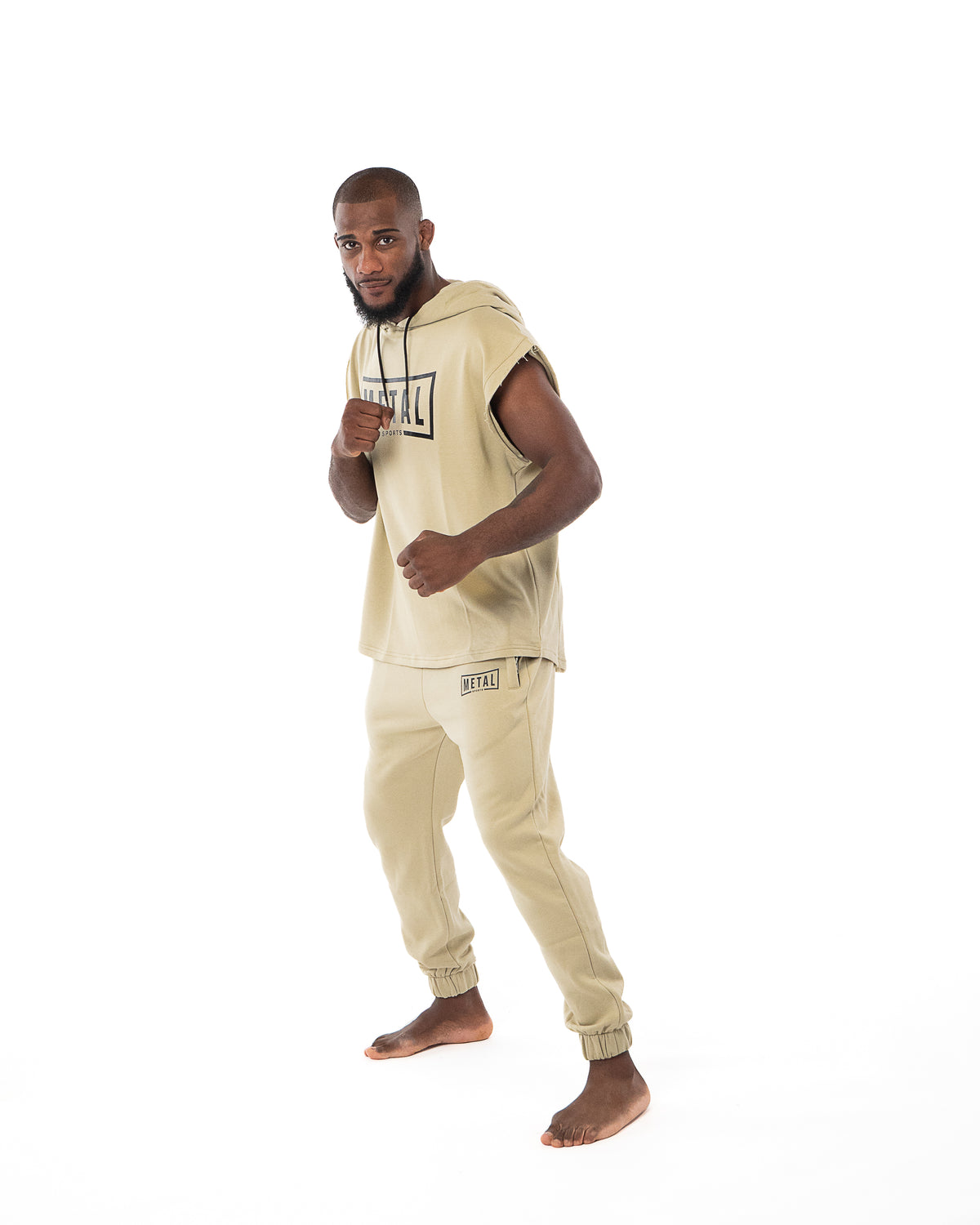 DESERT STORM SLEEVELESS HOODIE