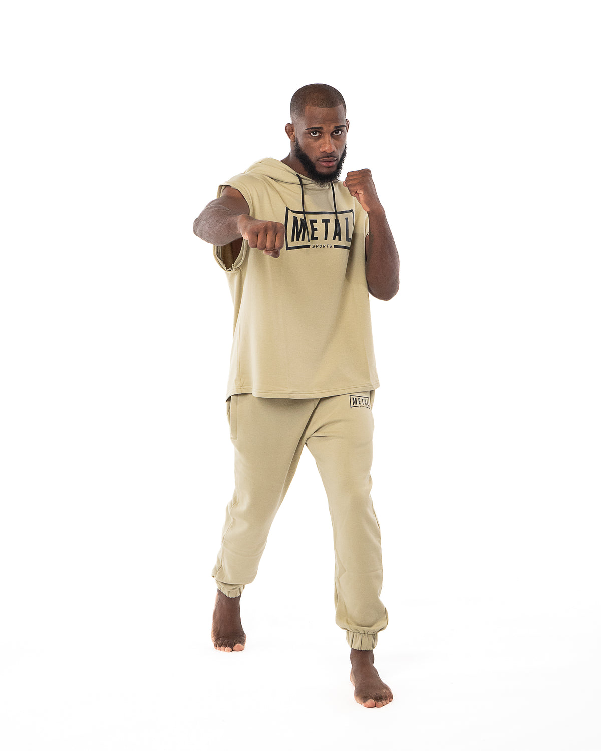 DESERT STORM SLEEVELESS HOODIE