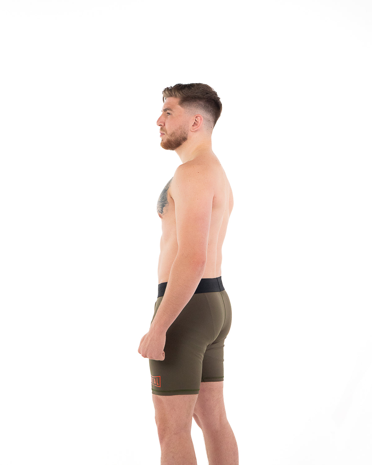 MEN'S COMPRESSION SHORTS OLIVE