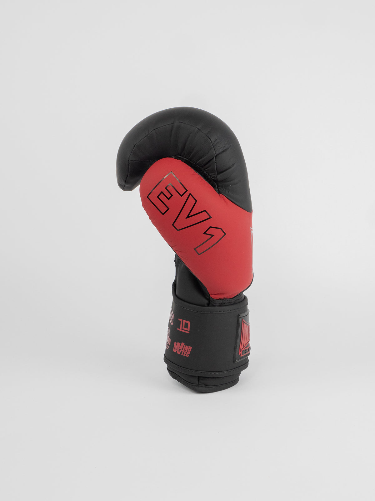 EV1 COMPETITION BOXING GLOVES BLACK RED
