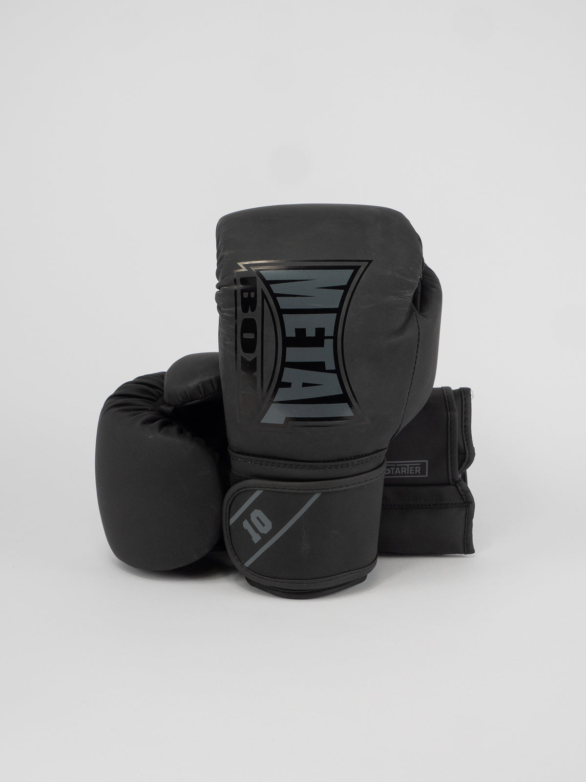 GANTS DE BOXE STARTER NOIR GRIS